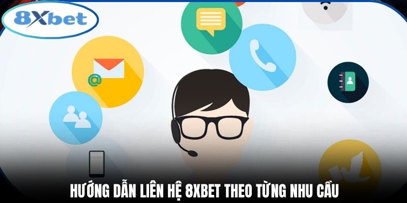 Hướng dẫn liên hệ 8xbet theo từng nhu cầu